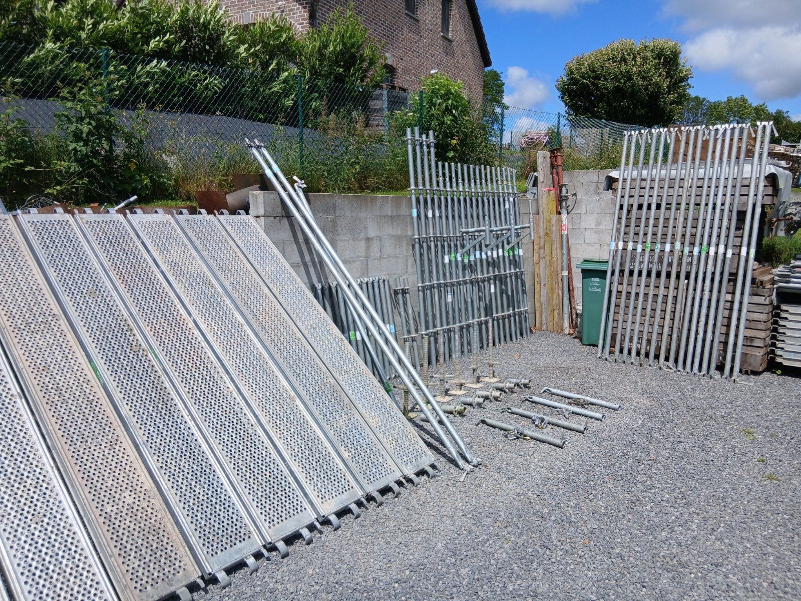 Échafaudage LAYHER multidirectionnels à rosaces galvanisé, Bricolage & Construction, Échafaudages