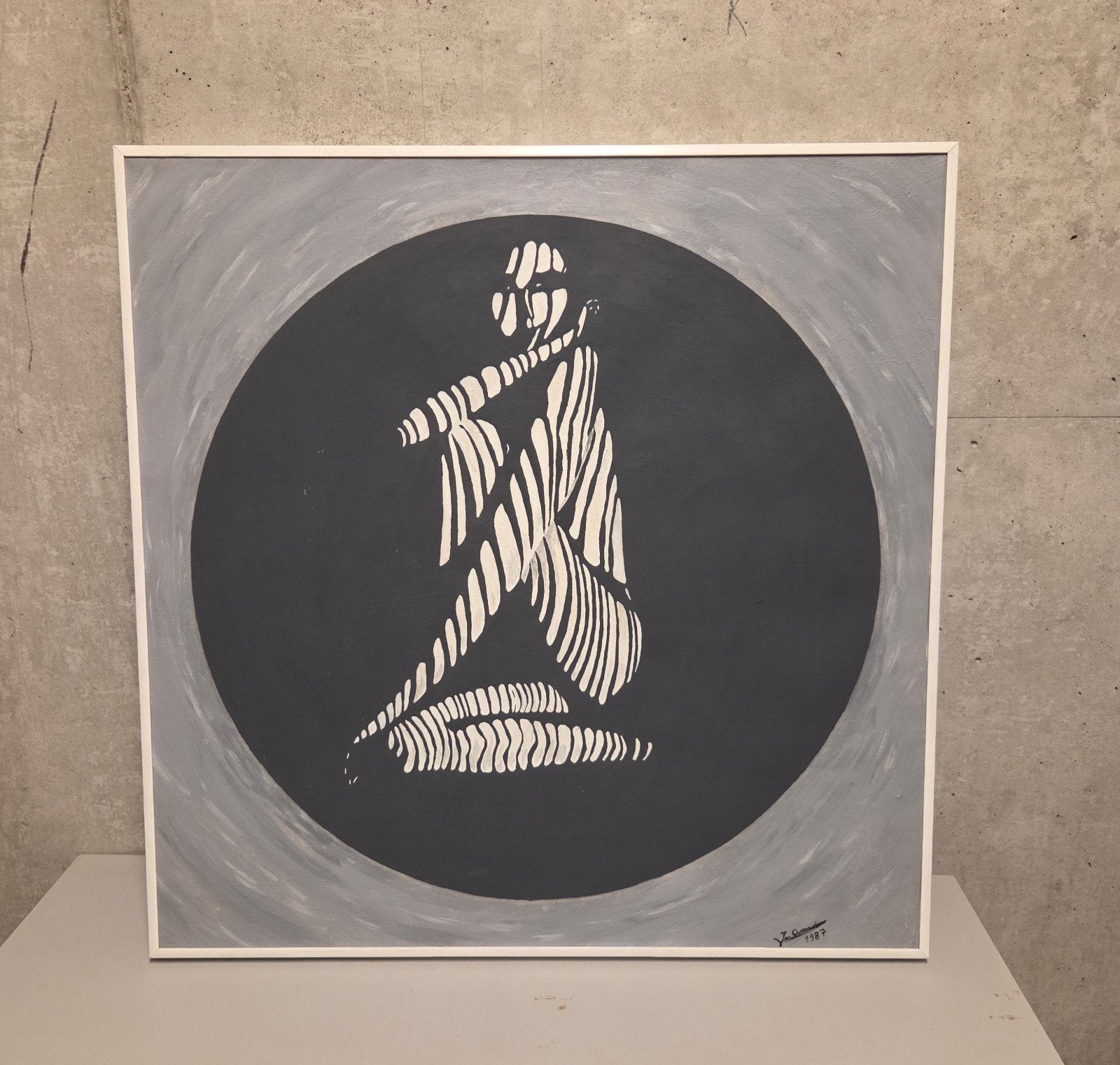Naakte dame in cirkel, Antiquités & Art, Enlèvement