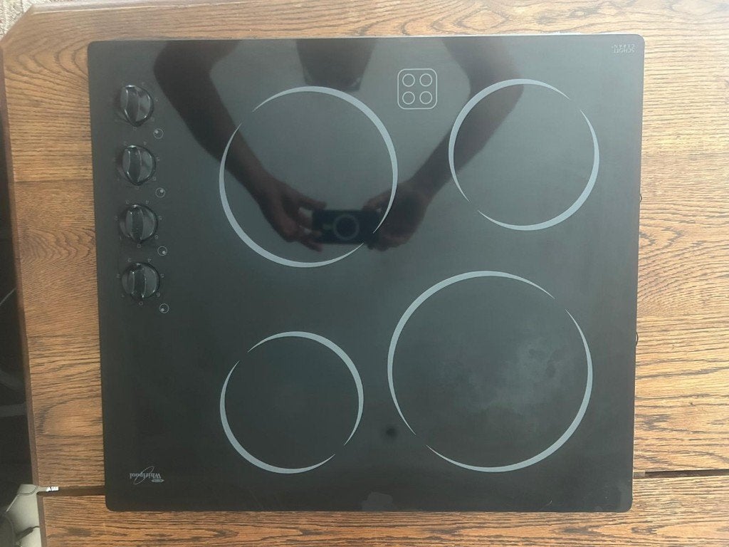 Keramische kookplaat Whirlpool, Ophalen, Zwart, Overige materialen, Overige merken