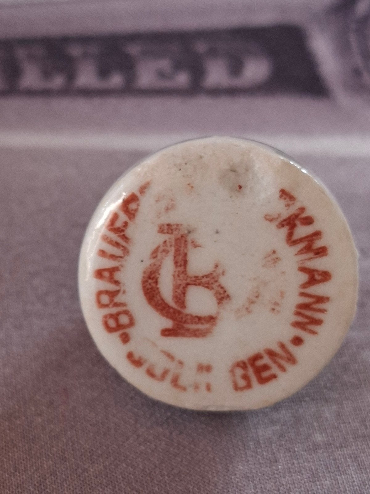 Baptême. Solingen allemand ? ? ? ?, Collections, Enlèvement ou Envoi, Utilisé, Emballage