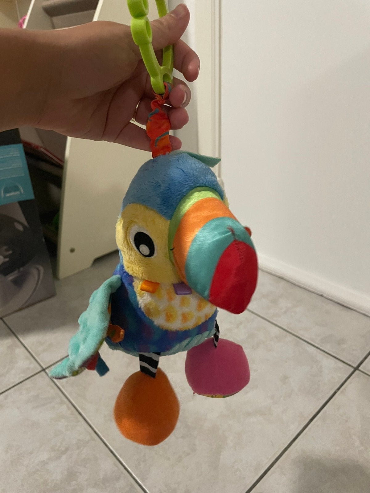 Playgrow activity parrot, Kinderen en Baby's, Speelgoed | My Little Pony, Ophalen, Zo goed als nieuw