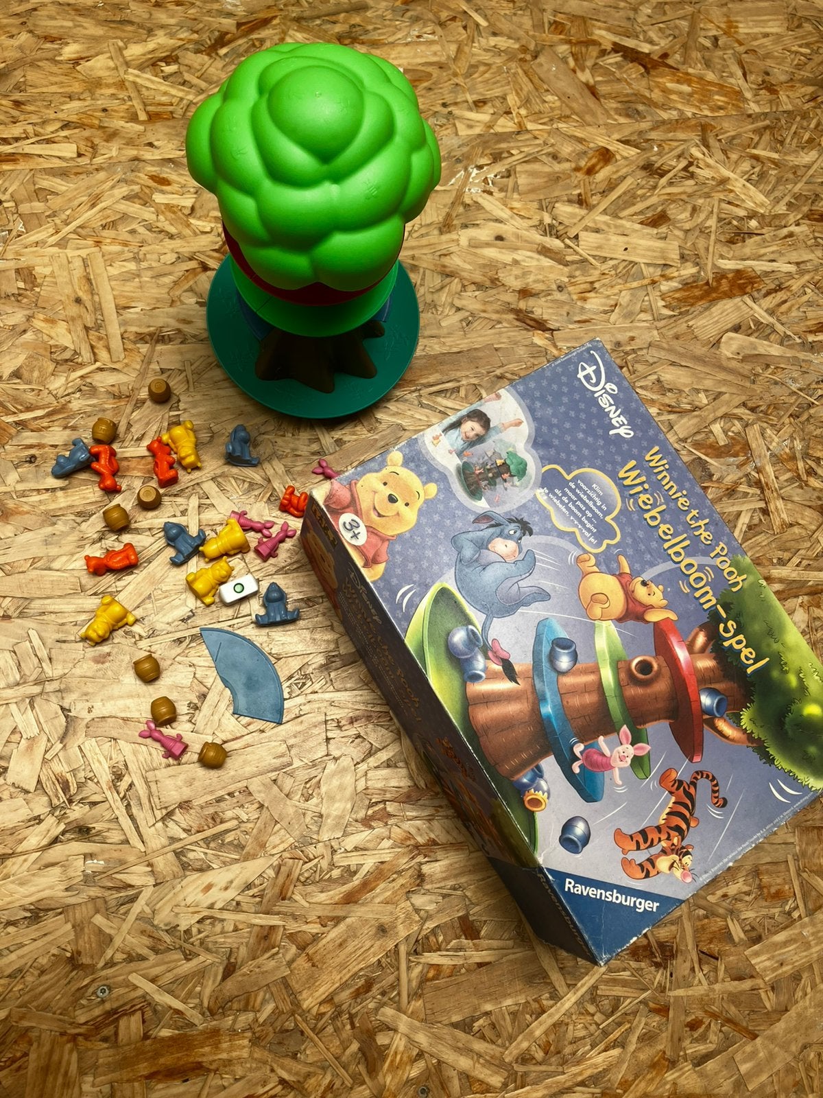 Ravensburger wiebelboom Winnie the pooh, Hobby en Vrije tijd, Gezelschapsspellen | Overige, Ophalen of Verzenden, Gebruikt