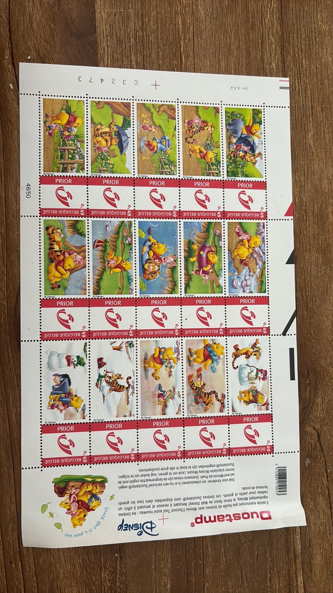 Postzegel Disney, Verzamelen, Ophalen, Nieuw
