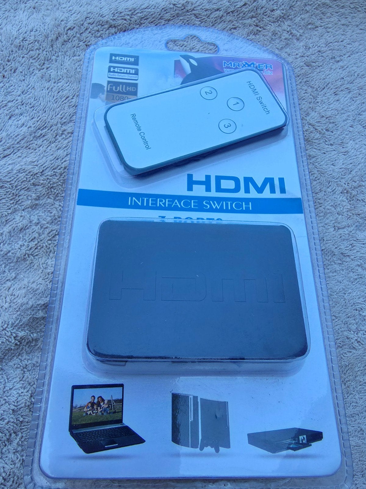 Hdmi interface switch, Ophalen of Verzenden, Nieuw, Minder dan 2 meter, Interlink-kabel