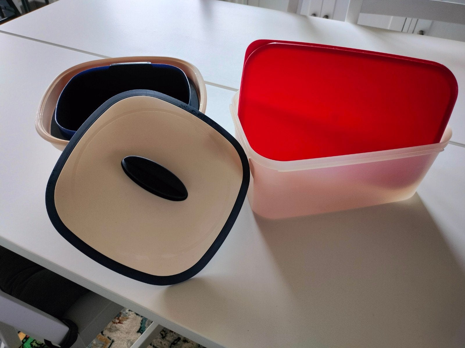 Tupperware, Bewaardoos, Ophalen of Verzenden, Zo goed als nieuw, Met deksel