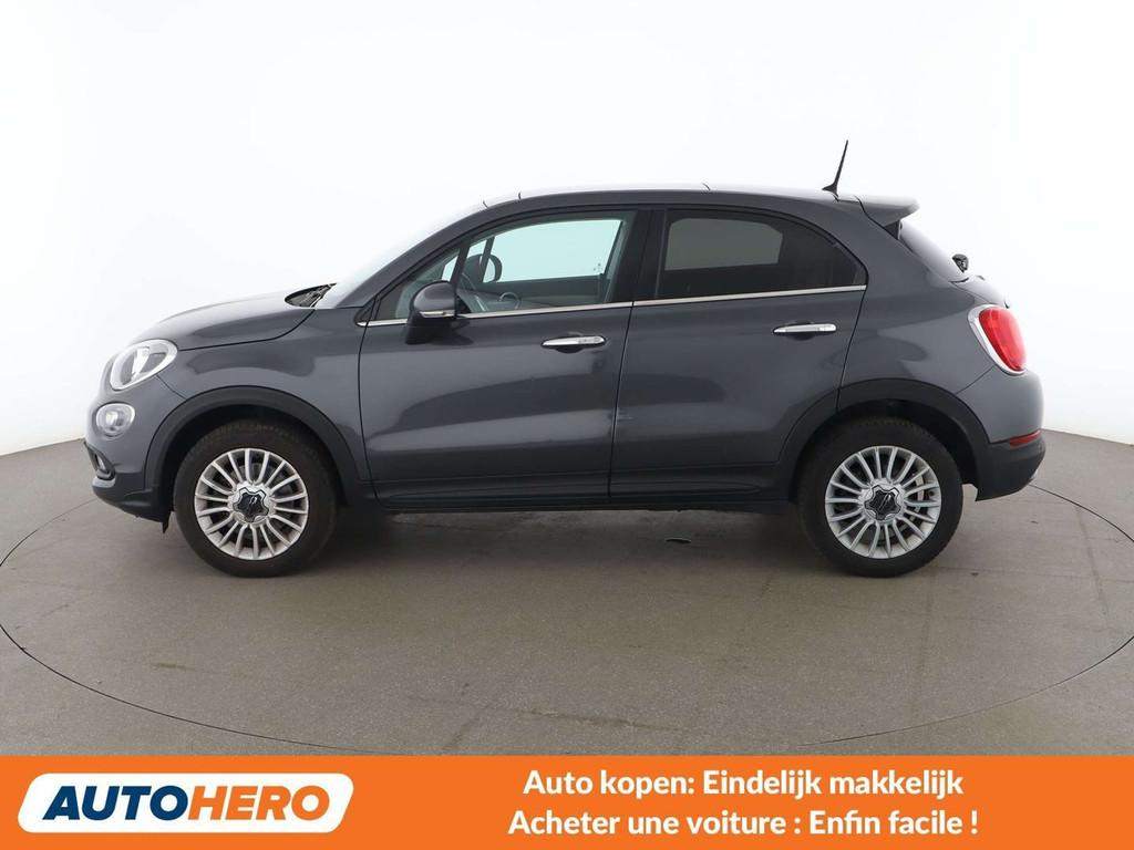 Fiat 500X 1.4 Turbo Lounge (bj 2017, automaat), Auto's, Fiat, Gebruikt, Beige, 500X, 5 zetels