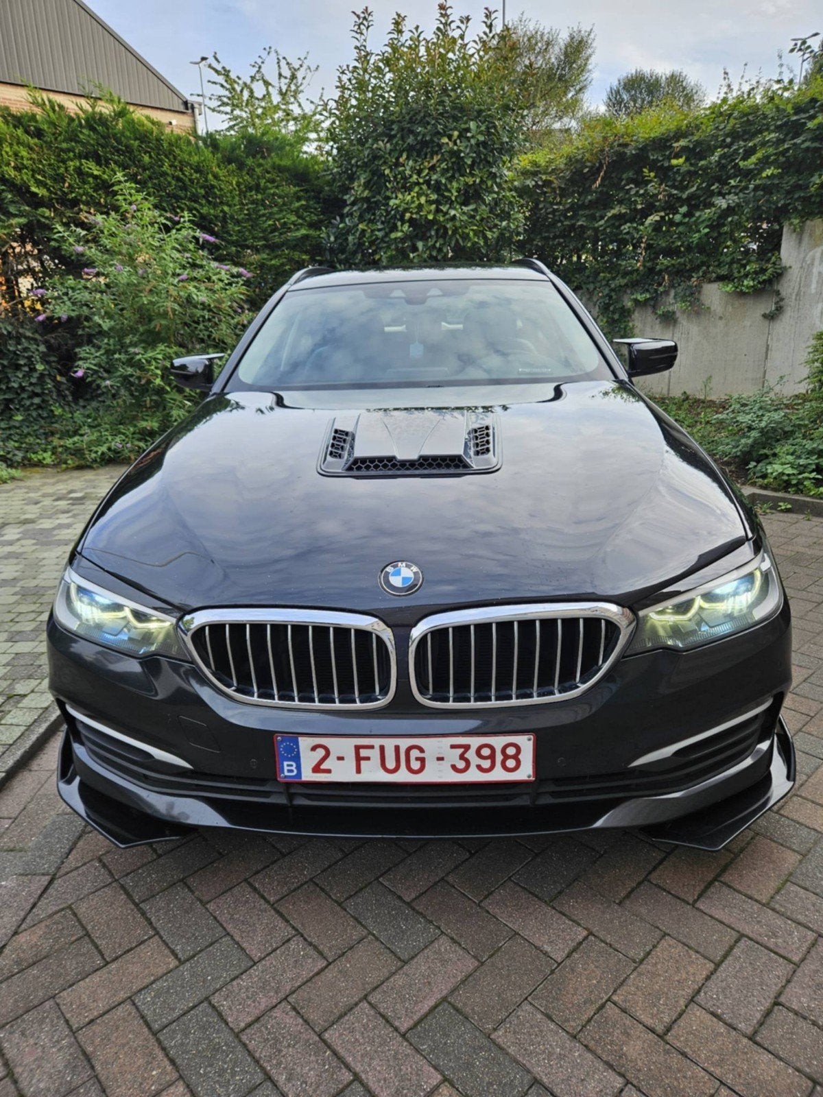 BMW G31 520d 2018, Autos, Cuir, Euro 6, Noir, Automatique