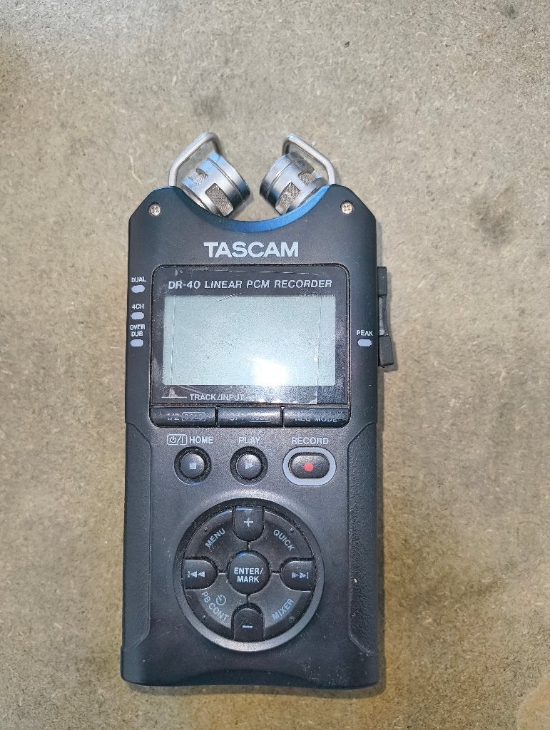 Tascam DR 40 opnametoestel., TV, Hi-fi & Vidéo, Appareils professionnels, Enlèvement ou Envoi, Comme neuf, Audio