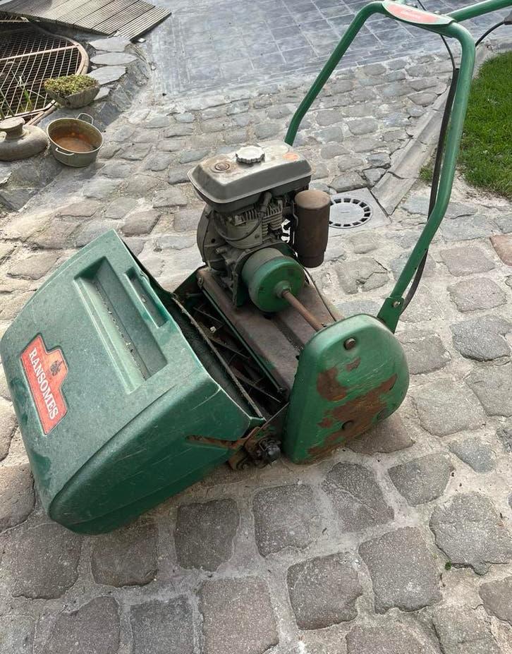 Ransomes grasmaaier, Enlèvement, Utilisé