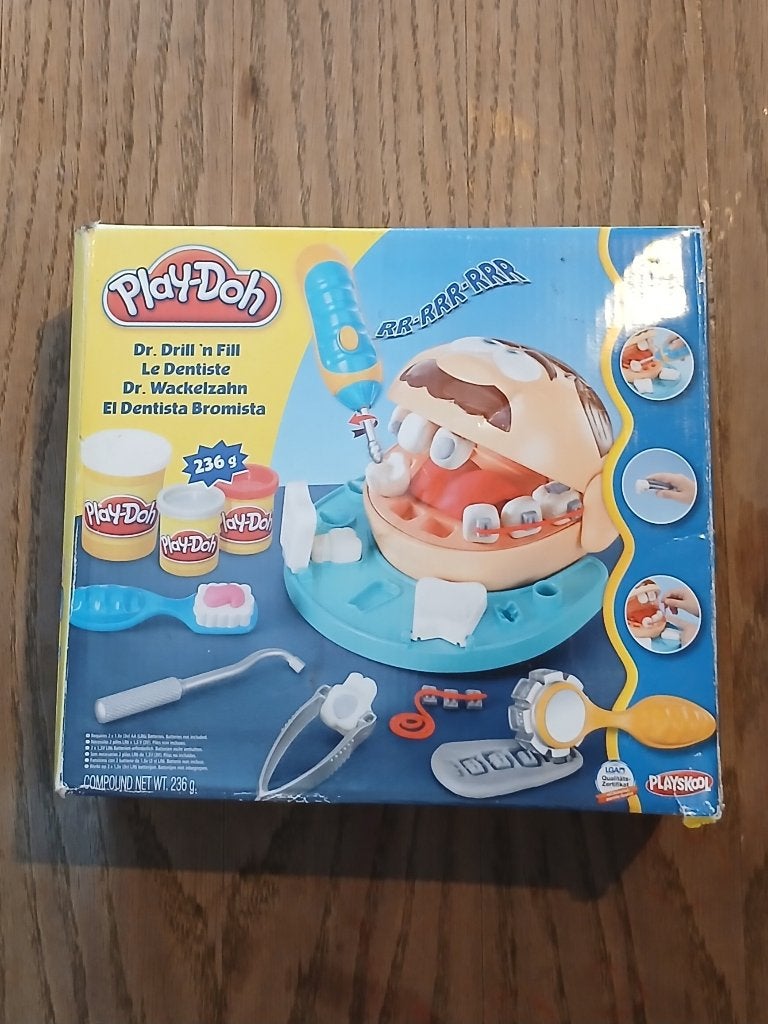 Play-Doh Dr. Drill 'n Fill - Tandarts Set - COMPLEET, Enlèvement ou Envoi