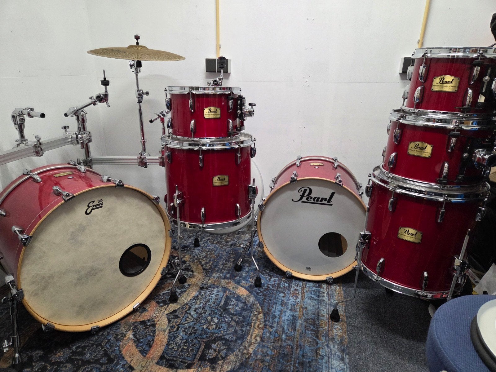 Mooie uitgebreide Pearl Session Studio Classic, Ophalen, Zo goed als nieuw, Pearl