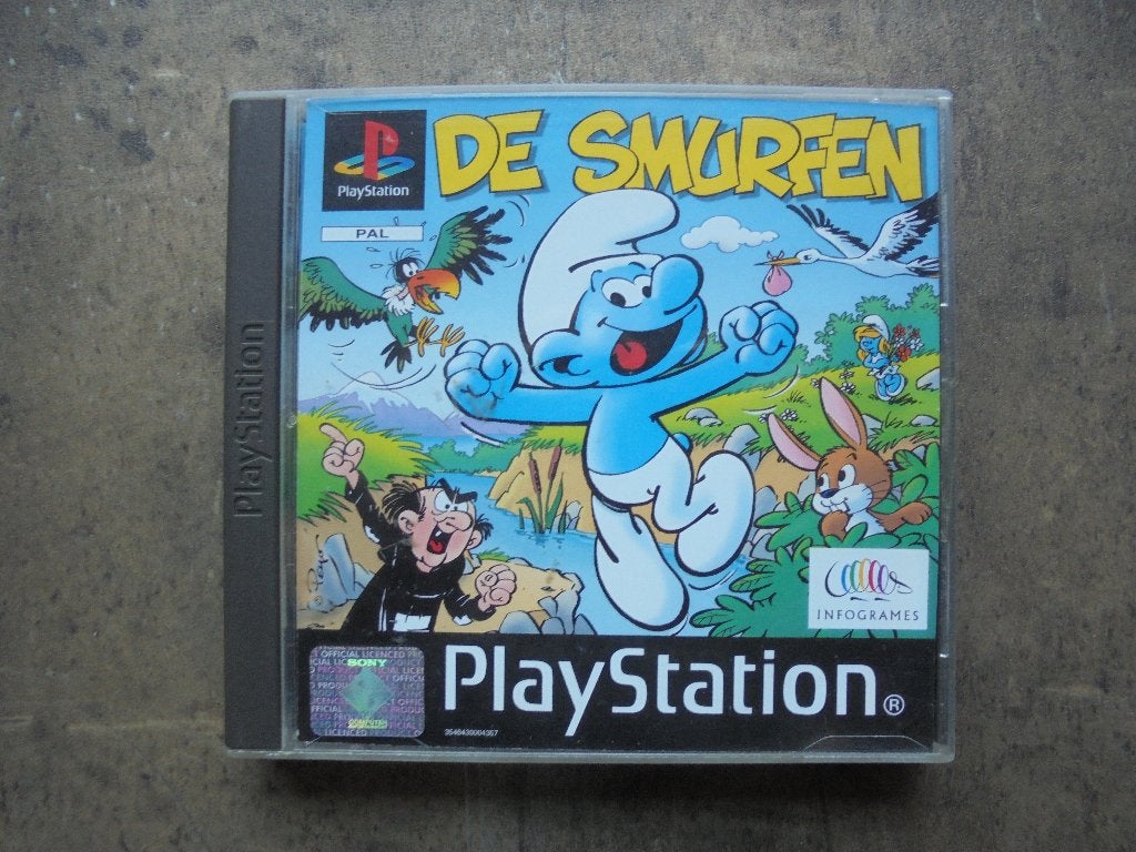 De Smurfen voor PS1 (zie foto's), Games en Spelcomputers, Games | Sony PlayStation 1, Avontuur en Actie, Gebruikt, 1 speler, Ophalen of Verzenden