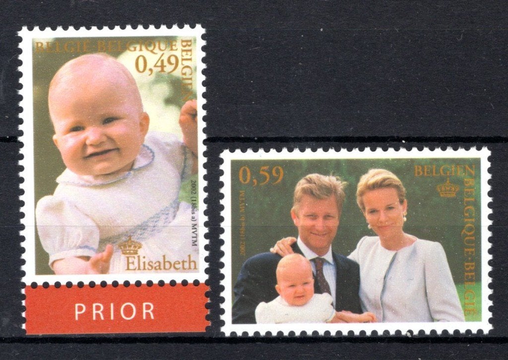 3098/3099 MNH** 2002 - Joyeux anniversaire Princesse, Envoi, Non oblitéré, Neuf