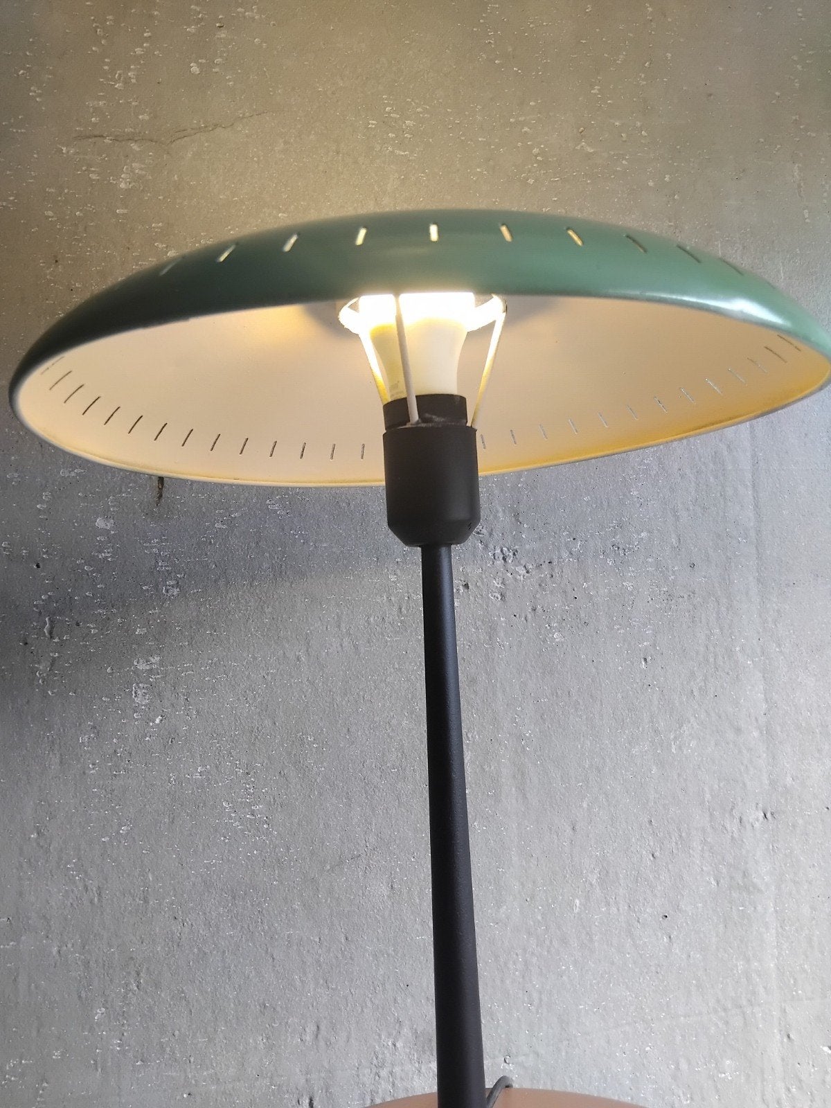 vintage tafellamp LOUIS KALFF jaren 50, Ophalen, Philips, Vintage