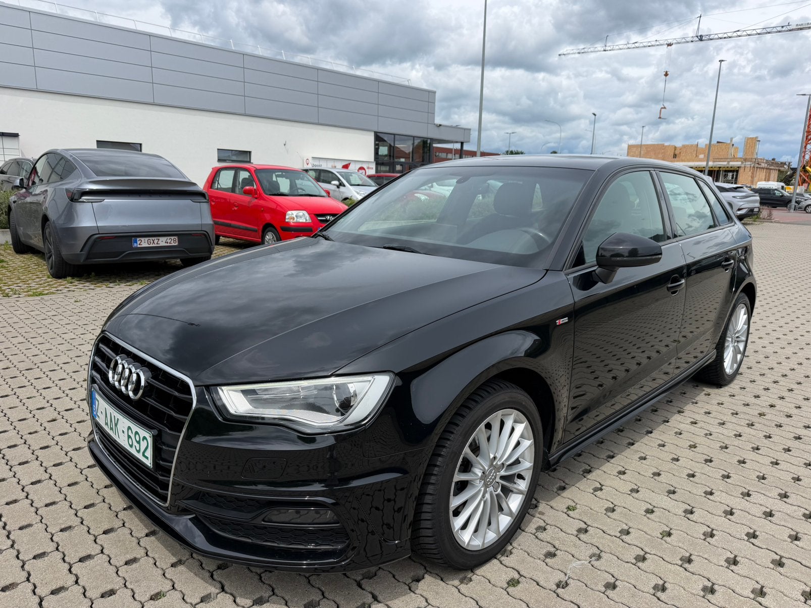 Audi a3 1.6 tdi S linie 2016 goede staat, Achat, Euro 6, Entreprise, Boîte manuelle