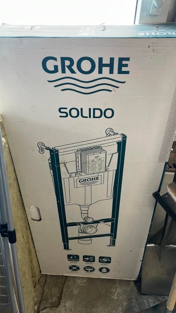 Grohe inbouwreservoir wc, Ophalen