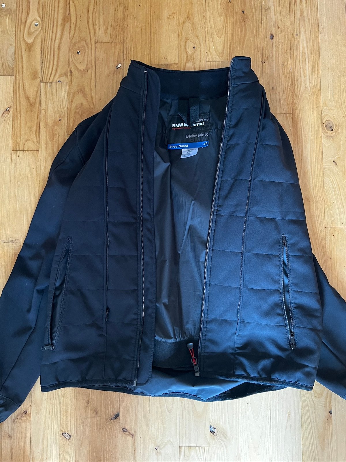 BMW binnenjas Streetguard maat 48, Motoren, Ophalen, Tweedehands, Dames, Jas | textiel