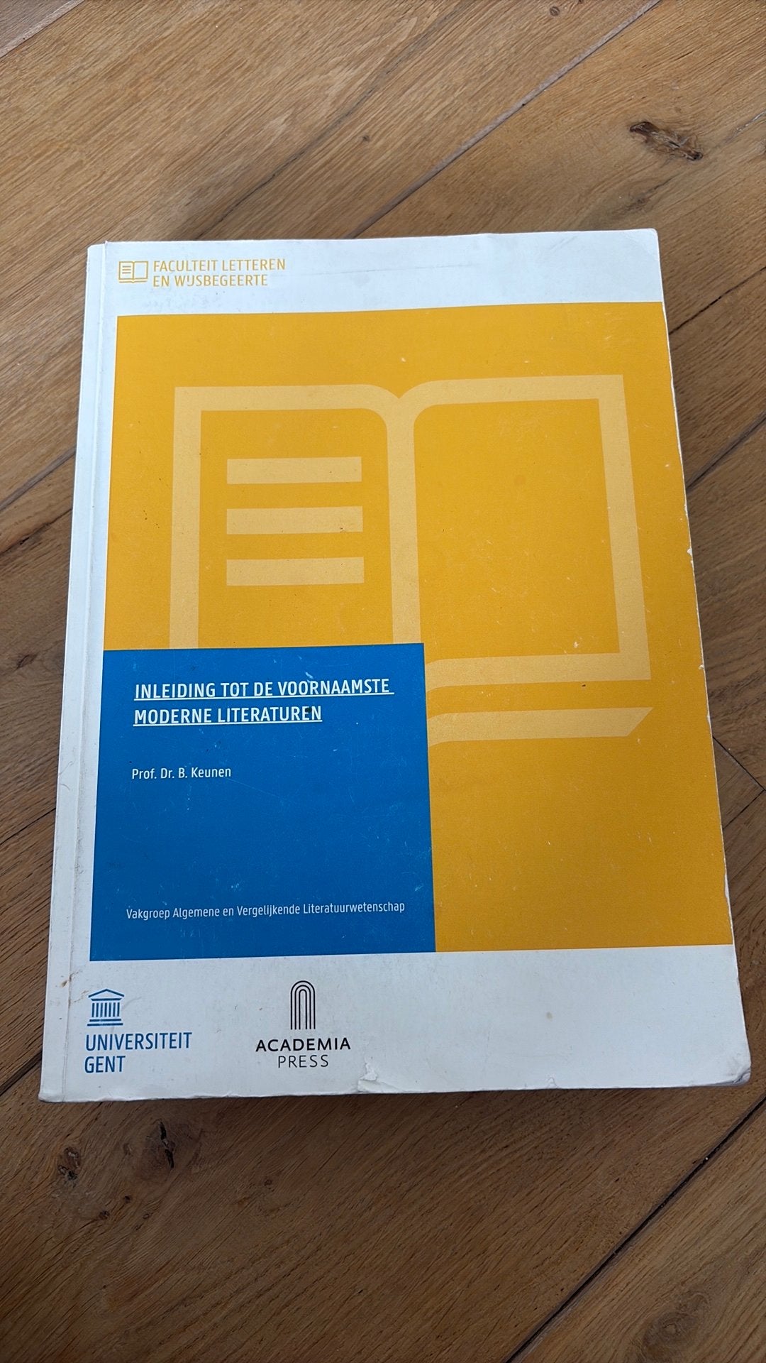 Inleiding tot de voornaamste moderne literaturen, Livres, Envoi, Utilisé, Enseignement supérieur