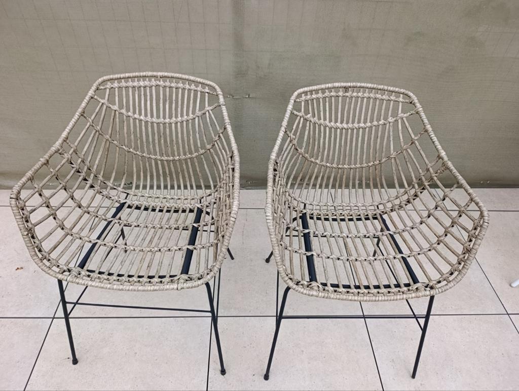 Chaise de jardin, Enlèvement, Comme neuf, Métal