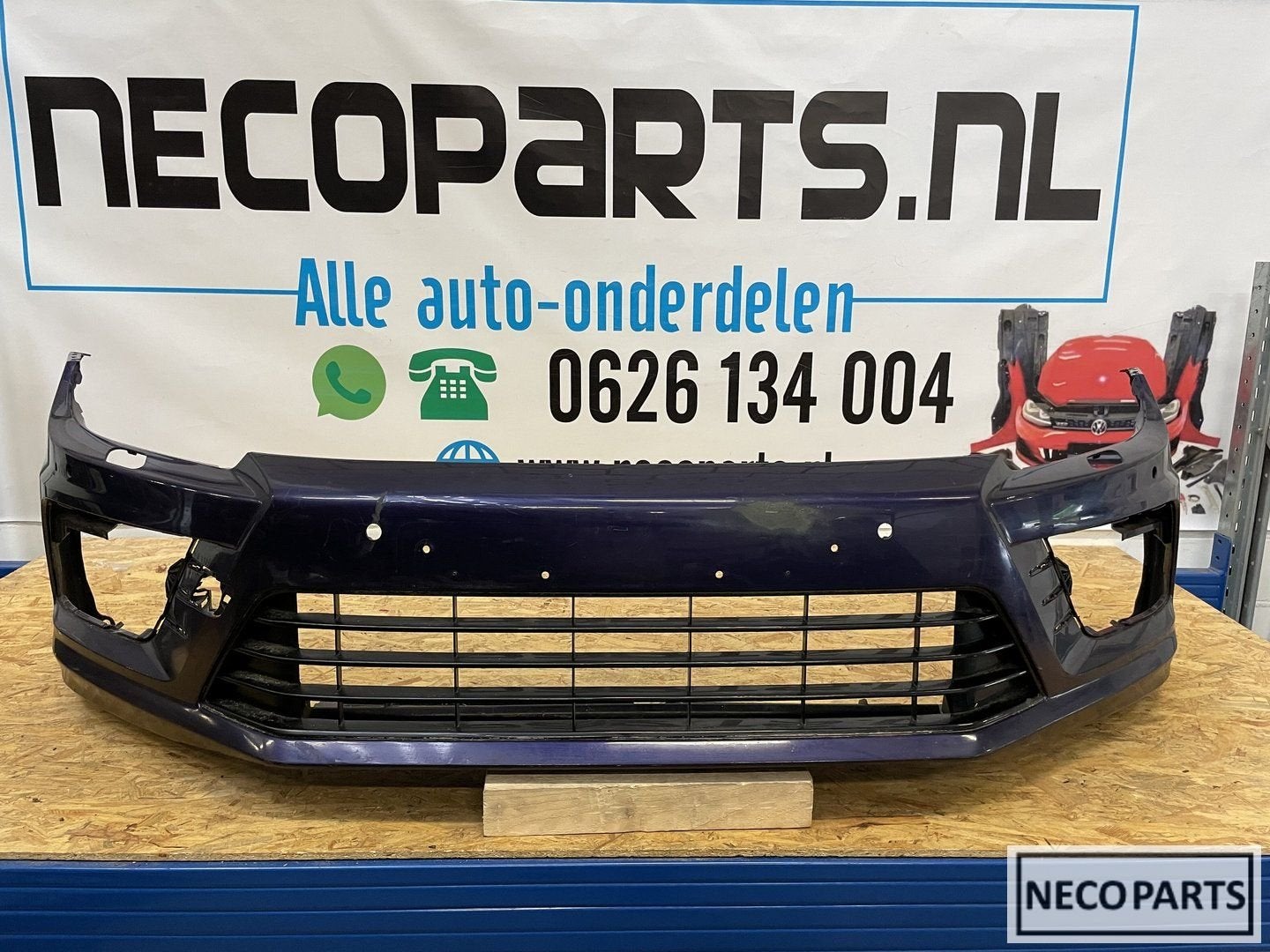 BUMPER VW SCIROCCO R R20 FACELIFT VOORBUMPER 1K8807221AB, Volkswagen, -, Utilisé, -