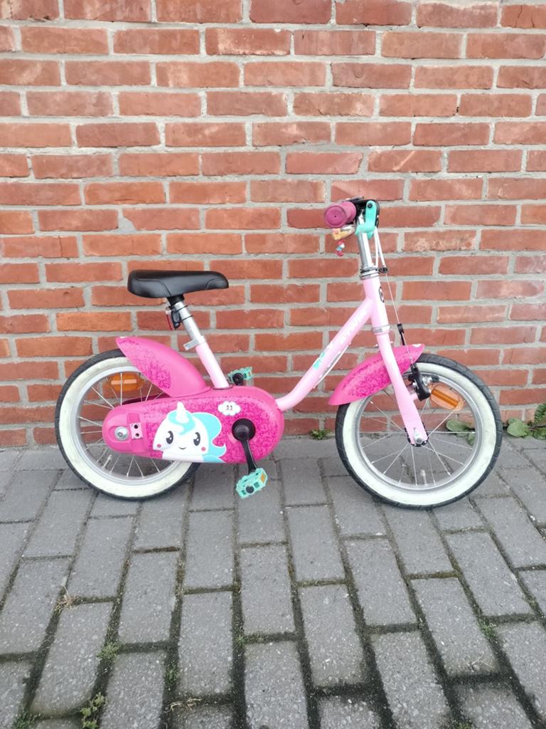 Meisjes fiets 14 inch, Fietsen en Brommers, Ophalen