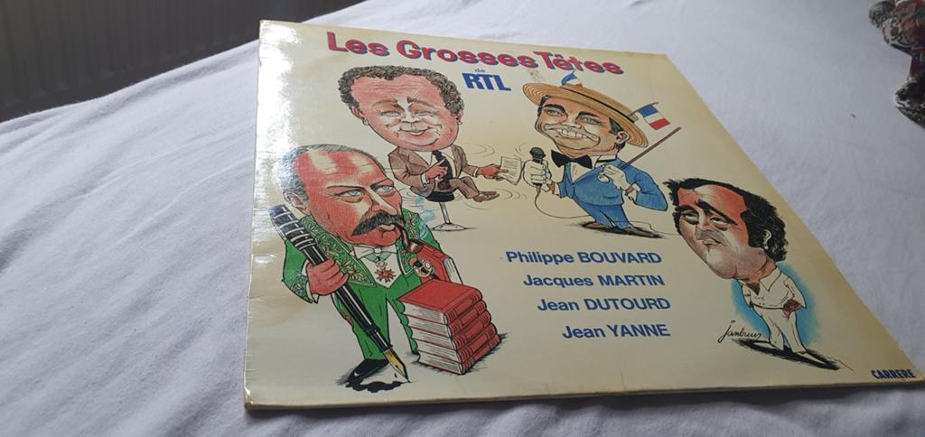 Groot vinyl, de grote hoofden in goede staat, Ophalen
