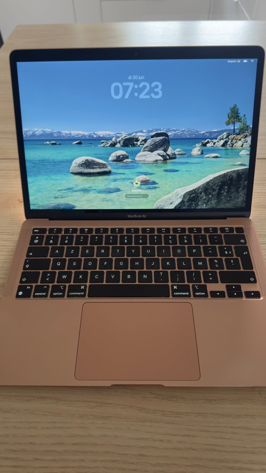 Apple MacBook Air M1 2020 – 16GB RAM / 256GB – Rose Gold, Informatique & Logiciels, Apple Macbooks, 256 GB, 13 pouces, Comme neuf