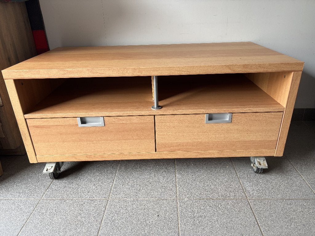 tv meubel, Ophalen, 100 tot 150 cm, Zo goed als nieuw, Minder dan 100 cm