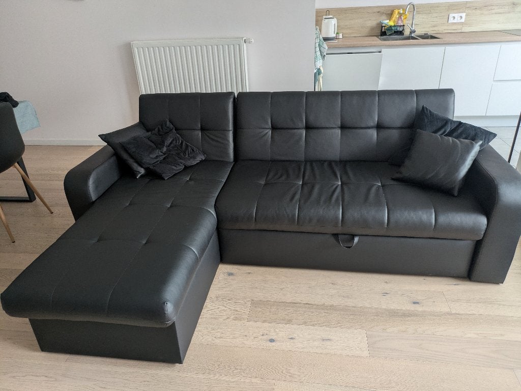 Canapé-lit JYSK à vendre, Huis en Inrichting, Zetels | Zetels, Ophalen, Kunststof, 100 tot 125 cm, 150 tot 200 cm