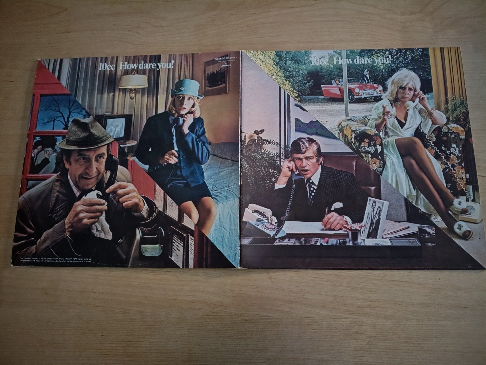 33 T vinyl 10cc, Cd's en Dvd's, LP, Gebruikt, Overige formaten, Ophalen of Verzenden