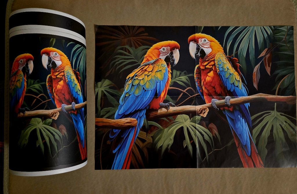 Puzzel Puzzle 1.000 st. “Papegaaien”, Ophalen of Verzenden, 500 t/m 1500 stukjes, Zo goed als nieuw, Legpuzzel