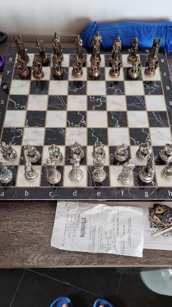 Schaakbord, Een of twee spelers, Ophalen, Zo goed als nieuw, Overig