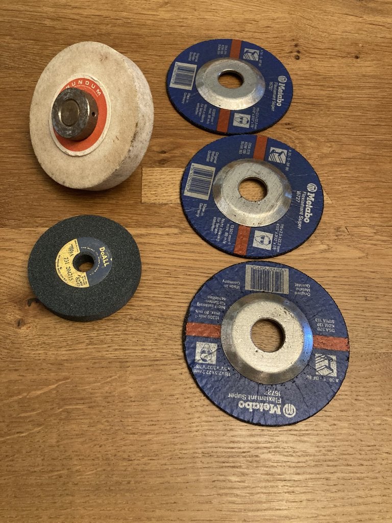 Metaalslijpschijven en steenslijpschijven, Ophalen, Gebruikt, Overige typen
