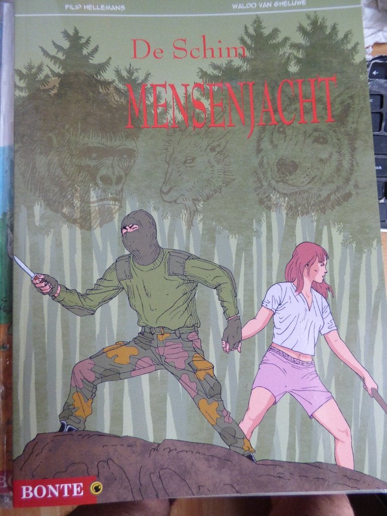 de schim ,   mensenjacht ,    softcover is nieuw, Enlèvement ou Envoi