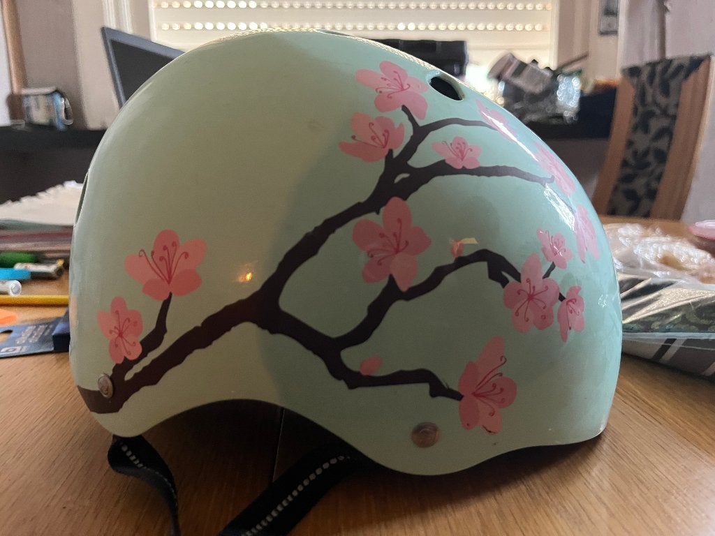 Helm Nutcase maat Small, Fietsen en Brommers, Meisje, Zo goed als nieuw, Nutcase, Ophalen