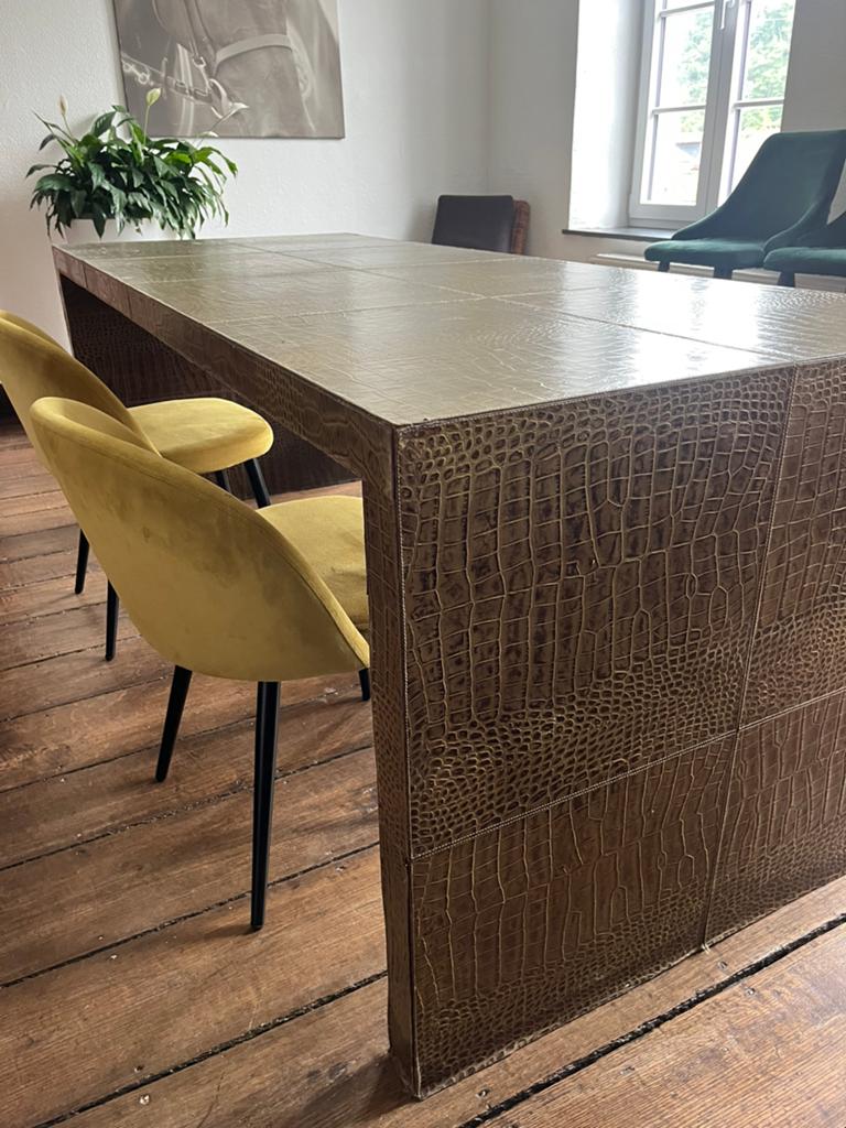 Ensemble table et chaises, Maison & Meubles, Enlèvement, Utilisé, Lounge, 4 à 6 chaises