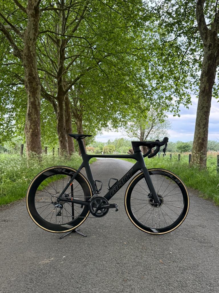 Giant Propel Disc – maat M/L - topstaat, 10 à 15 vitesses, 57 à 61 cm, Enlèvement, Carbone
