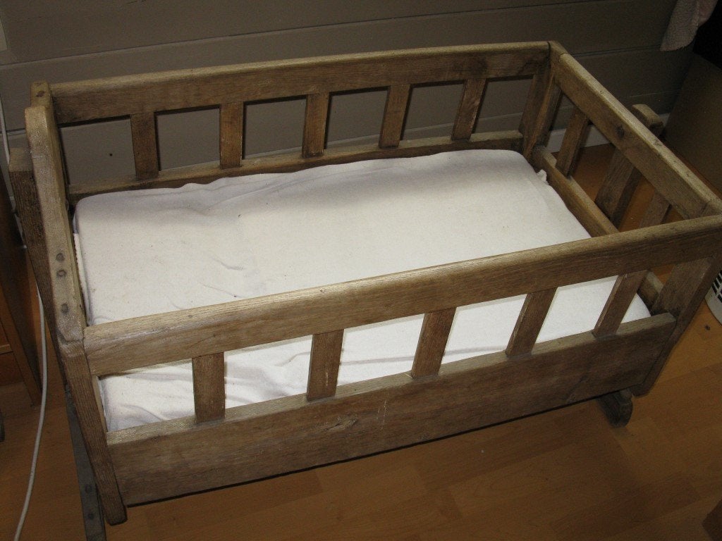 Schommelwieg, Kinderen en Baby's, Babywiegjes en Ledikanten, Ophalen, Gebruikt, Wieg