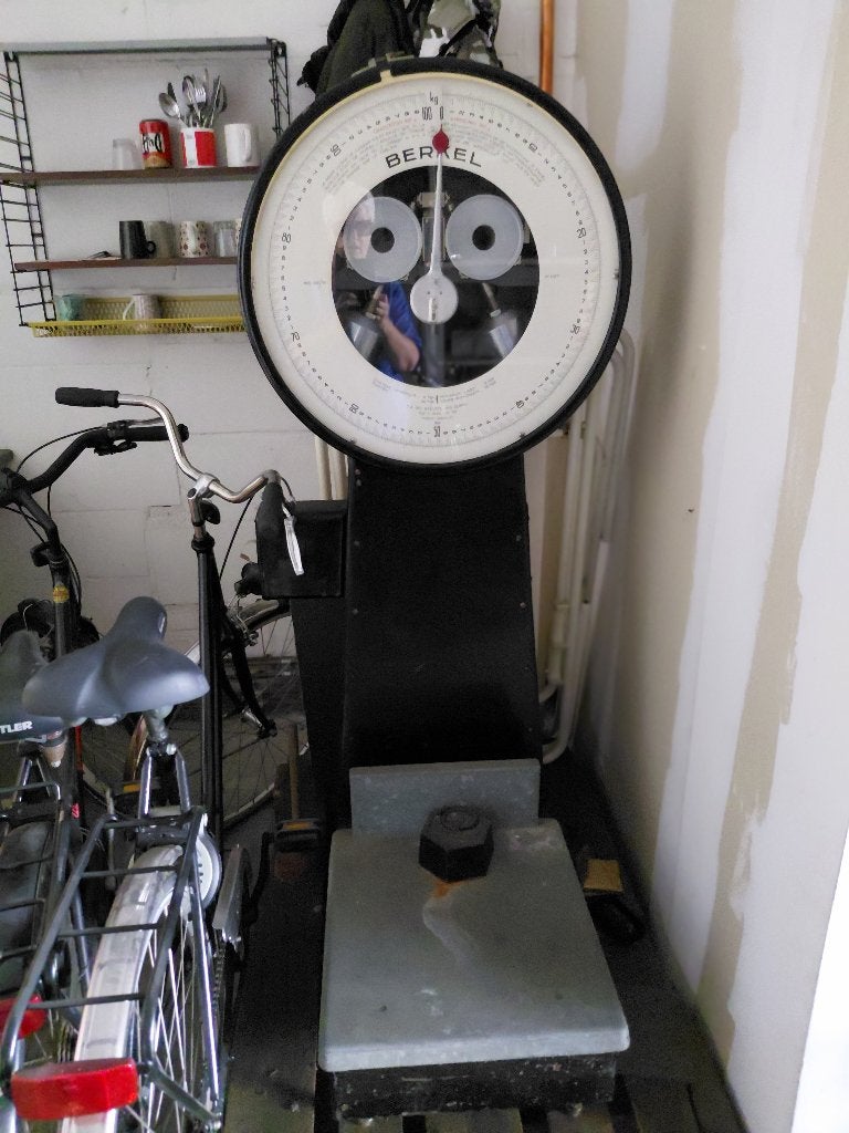 Berkel industriële weegschaal, Ophalen, Gebruikt, Overige typen, Analoog