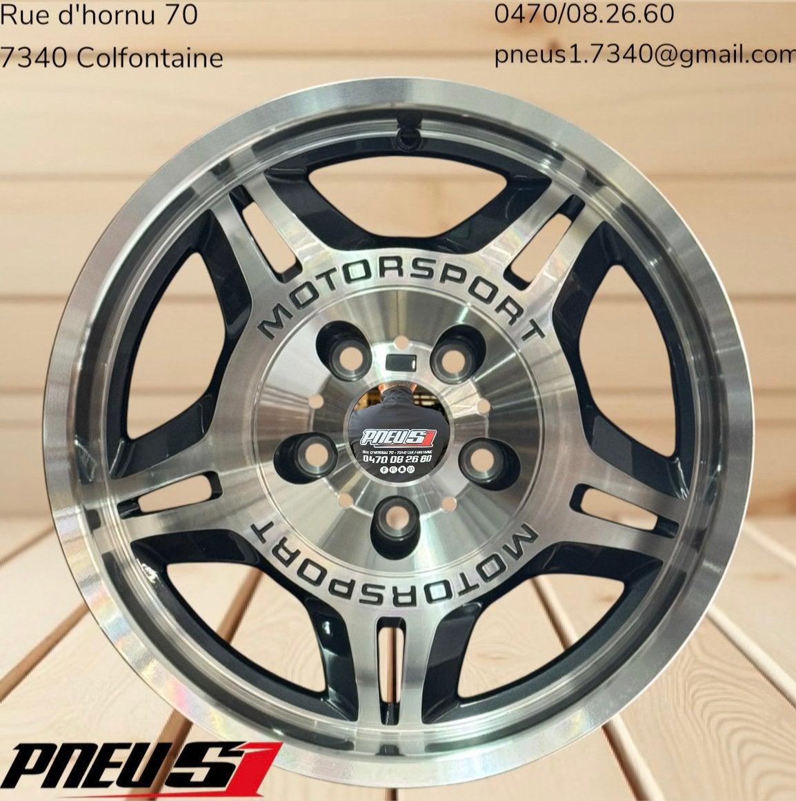 4 wielen in Bmw Motorsport-stijl in 17 inch 5x120, Ophalen, Nieuw