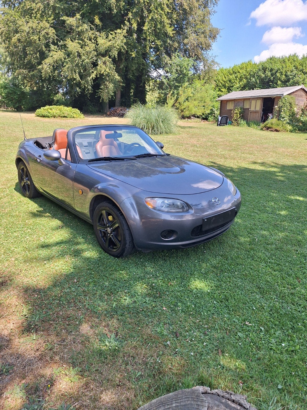Mazda MX-5 NC, Auto's, Mazda, Particulier, Handgeschakeld, Bruin, Leder
