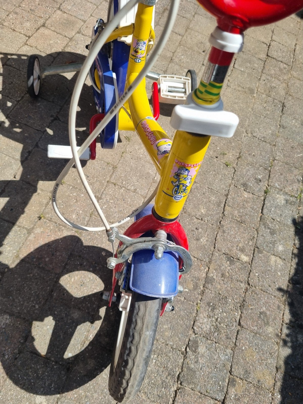 Vélos enfants, Enlèvement