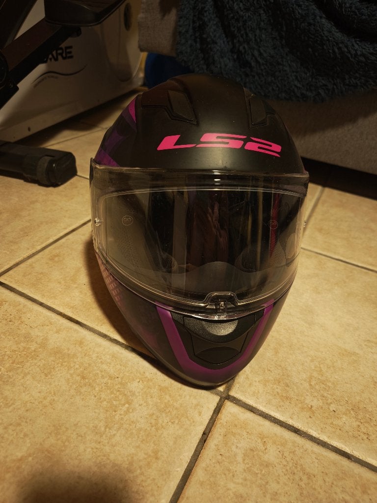 Casque de moto peu porté, Motos, Seconde main, Enlèvement ou Envoi, Femmes, Casque intégral