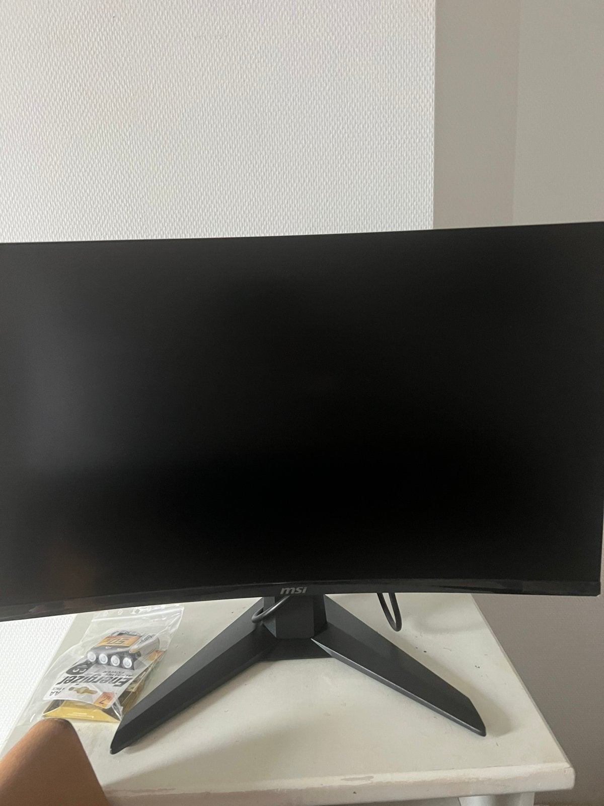 Msi monitor 27 zoll, Envoi, Comme neuf