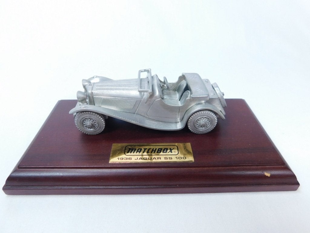 Models Of Yesteryear - Jaguar SS100 in tin, Enlèvement
