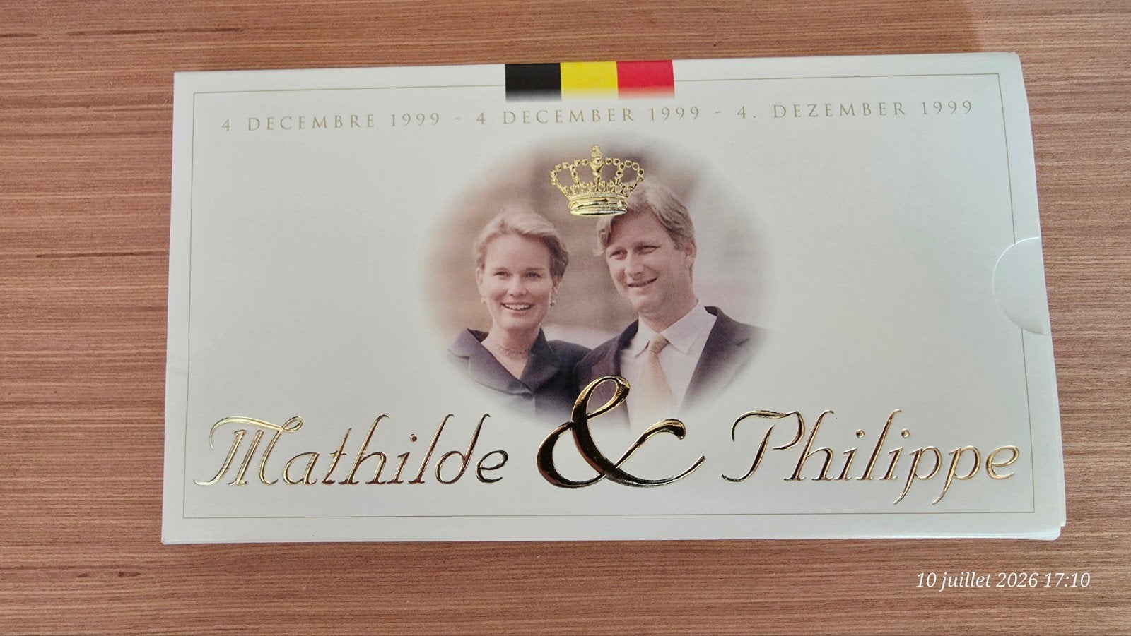Monnaie royale belge de 1995 à 1999 pièces de 250, Timbres & Monnaies, Enlèvement