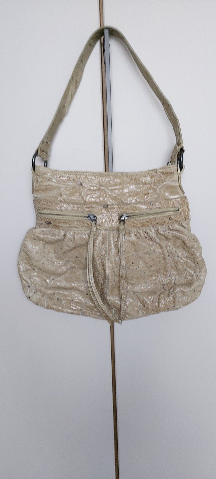 handtas, Handtassen en Accessoires, Tassen | Damestassen, Ophalen, Beige, Handtas