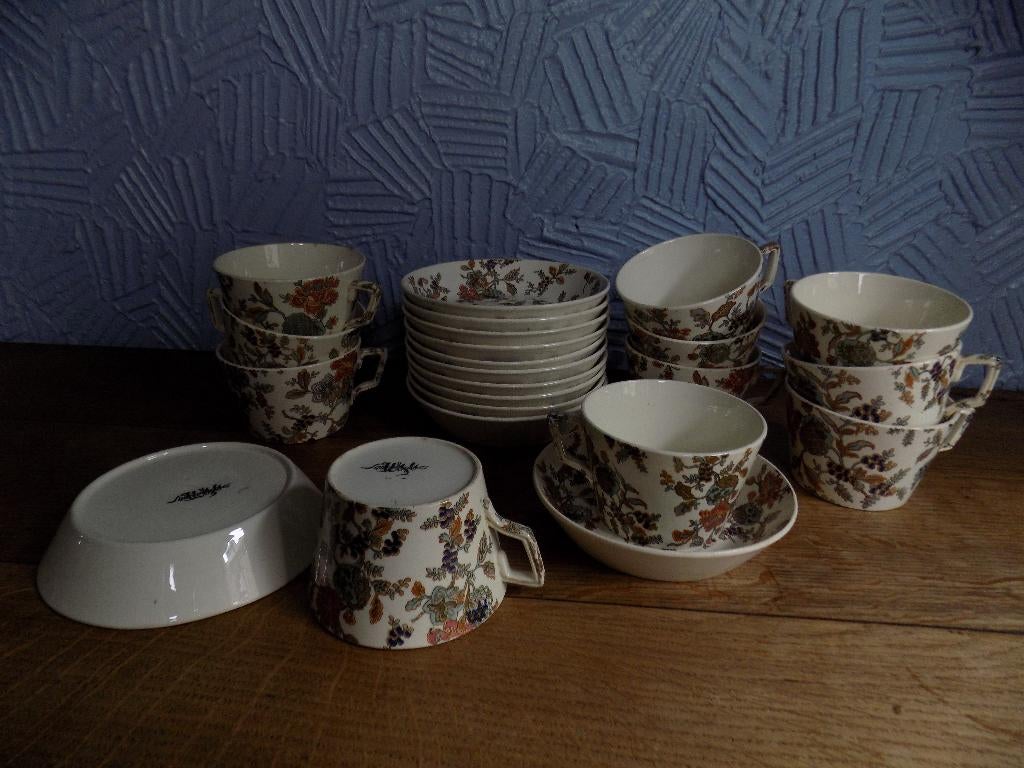 tasses et soucoupes Sarreguemines Hanoi, Enlèvement ou Envoi