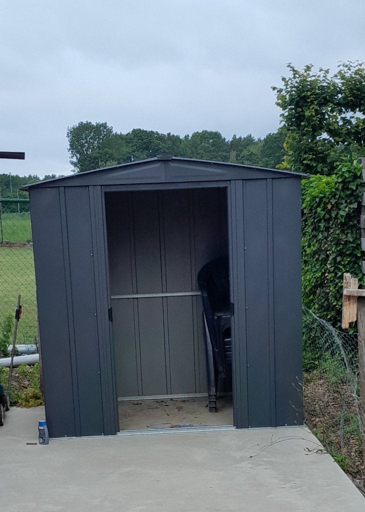 tuinberging, Tuin en Terras, Tuinhuizen, Tuinhuis, Zonder ramen, Metaal, Ophalen