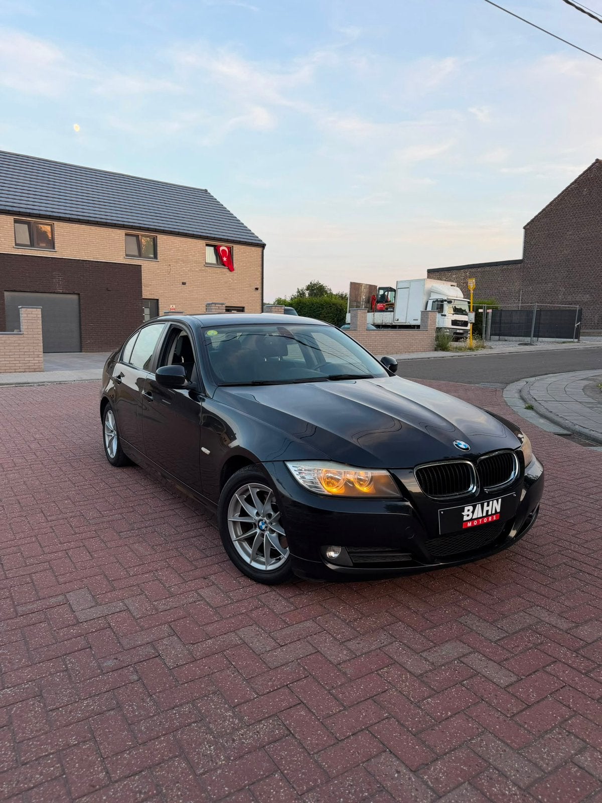 BMW 3-serie, Auto's, BMW, Euro 5, Zwart, Bedrijf, 5 deurs